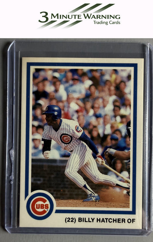 1985 7-Up Chicago Cubs SGA #NNO Billy Hatcher