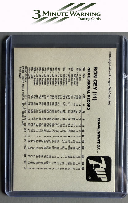 1985 7-Up Chicago Cubs SGA #NNO Ron Cey