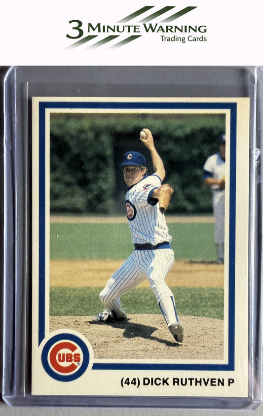 1985 7-Up Chicago Cubs SGA #NNO Dick Ruthven
