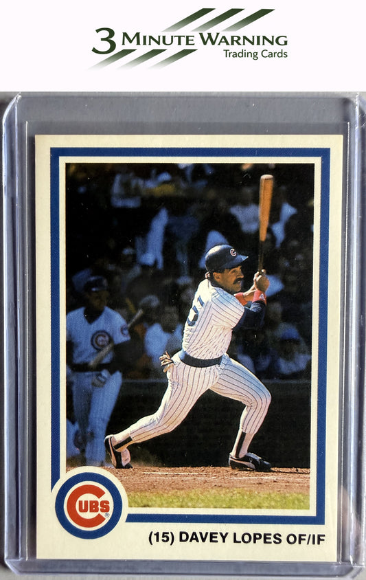 1985 7-Up Chicago Cubs SGA #NNO Davey Lopes