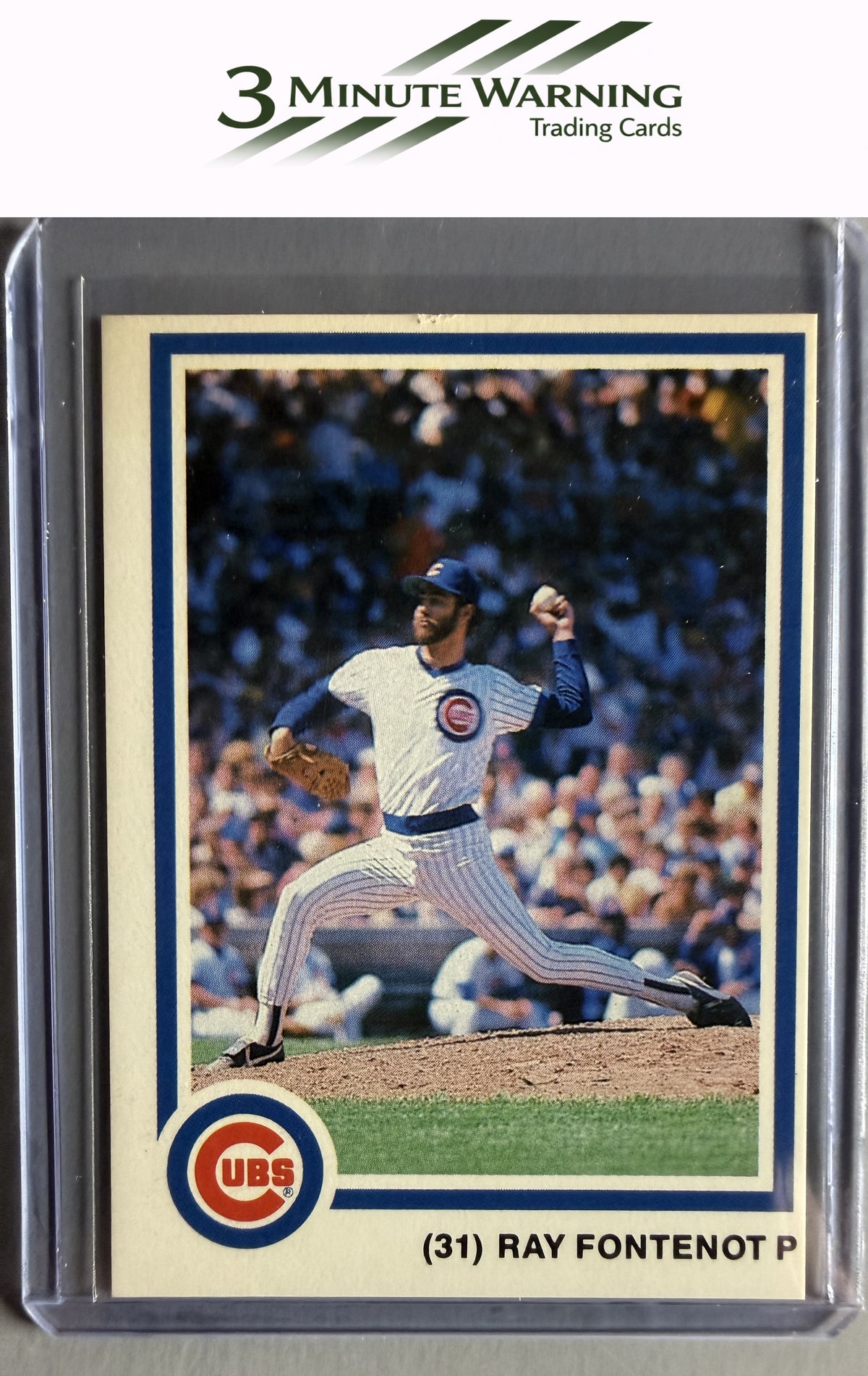 1985 7-Up Chicago Cubs SGA #NNO Ray Fontenot