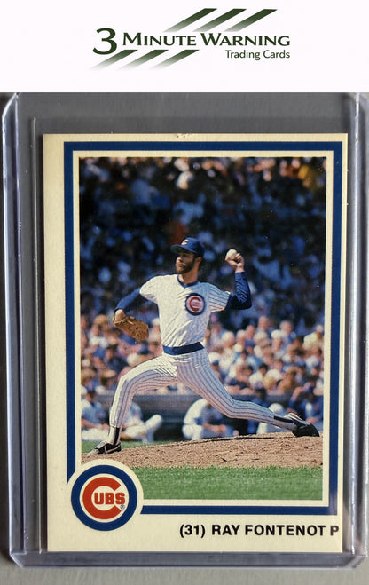 1985 7-Up Chicago Cubs SGA #NNO Ray Fontenot