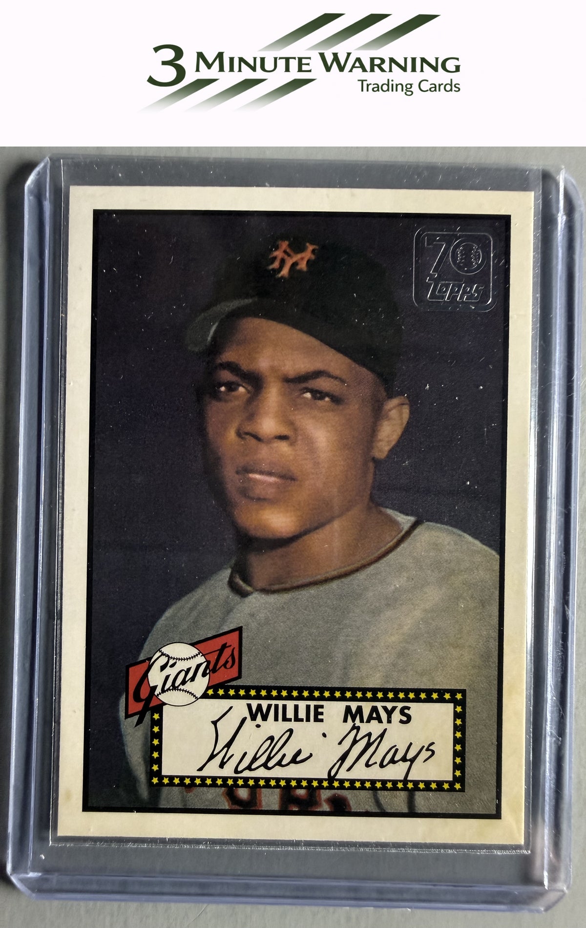 2021 Topps #TDH-4 Willie Mays Topps Double Headers