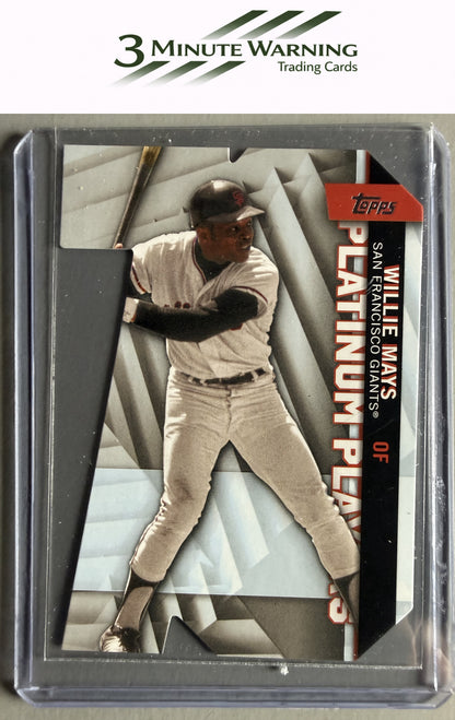 2021 Topps #PDC-13 Willie Mays Platinum Players Die Cut
