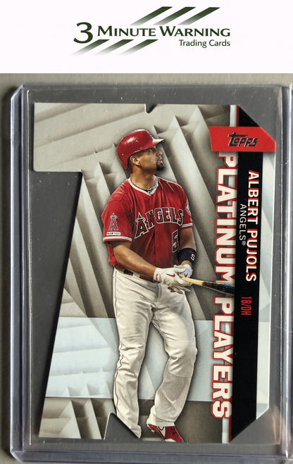 2021 Topps #PDC-25 Albert Pujols Platinum Players Die Cut