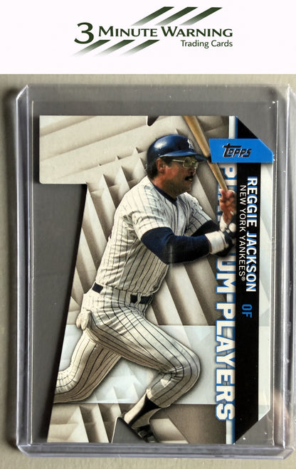 2021 Topps #PDC-11 Reggie Jackson Platinum Players Die Cut Blue