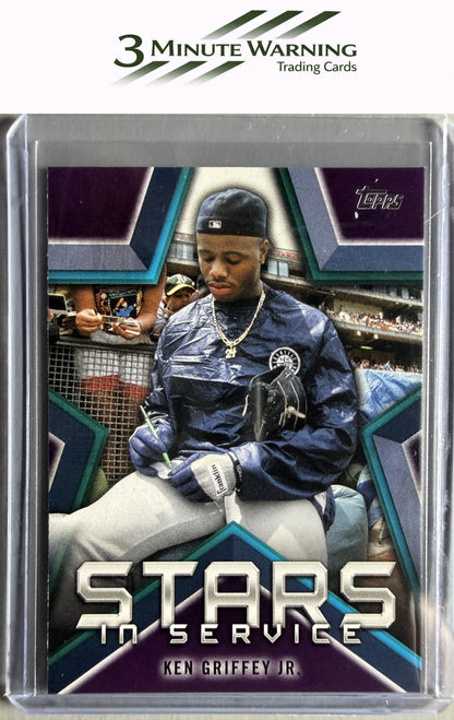 2021 Topps #SIS-19 Ken Griffey Jr. Stars in Service