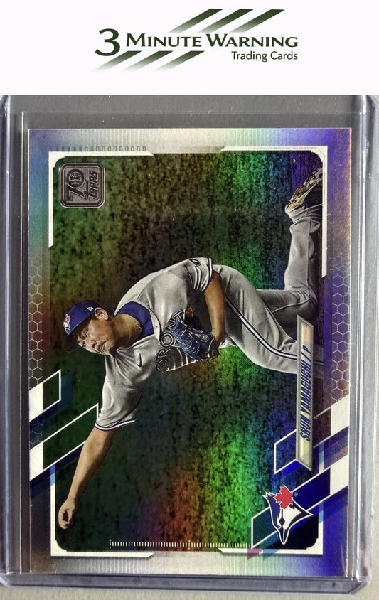 2021 Topps #18 Shun Yamaguchi Rainbow Foil