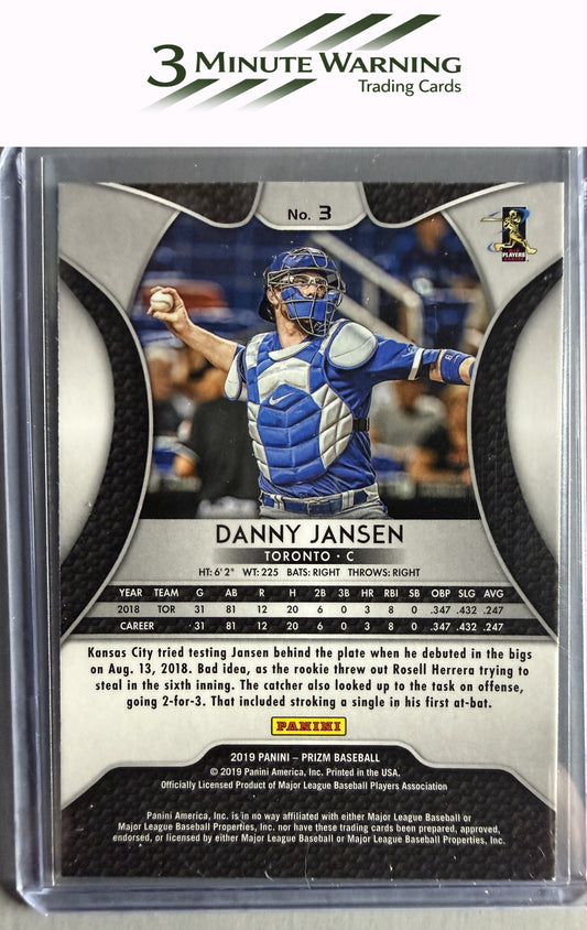 2019 Panini Prizm #3 Danny Jansen