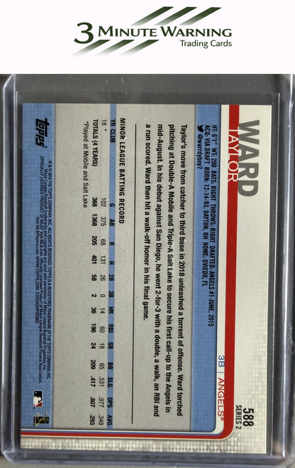 2019 Topps #588 Taylor Ward