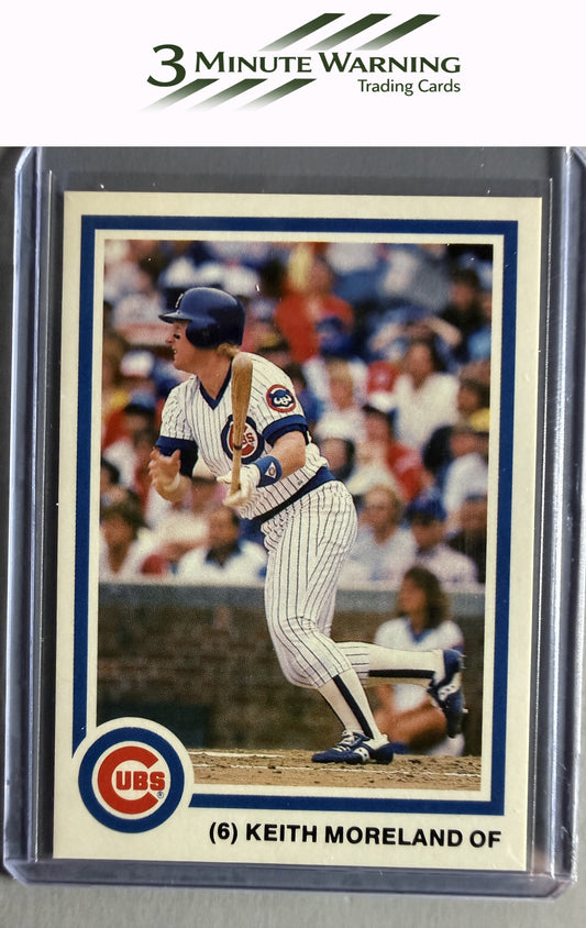 1985 7-Up Chicago Cubs SGA #NNO Keith Moreland