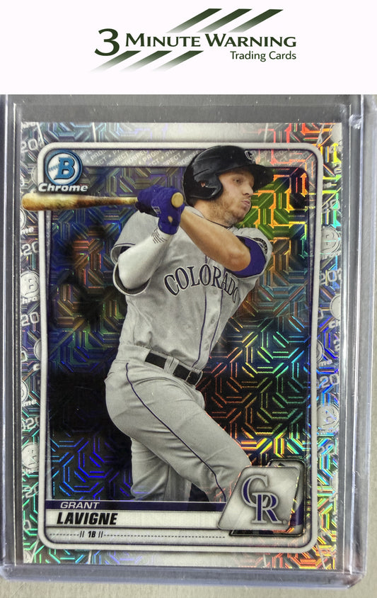 2020 Bowman #BCP-121 Grant Lavigne Chrome Prospects Mojo Refractor