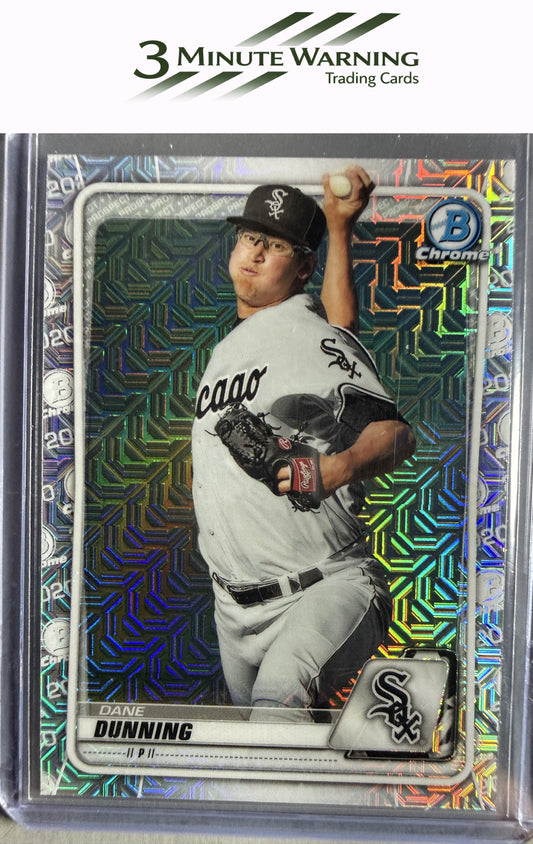 2020 Bowman #BCP-92 Dane Dunning Chrome Prospects Mojo Refractor