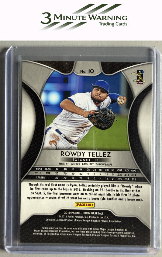 2019 Panini Prizm #10 Rowdy Tellez