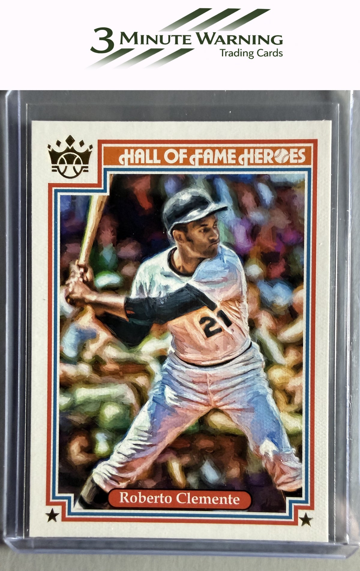 2019 Panini Diamond Kings #HH-3 Roberto Clemente Hall of Fame Heroes