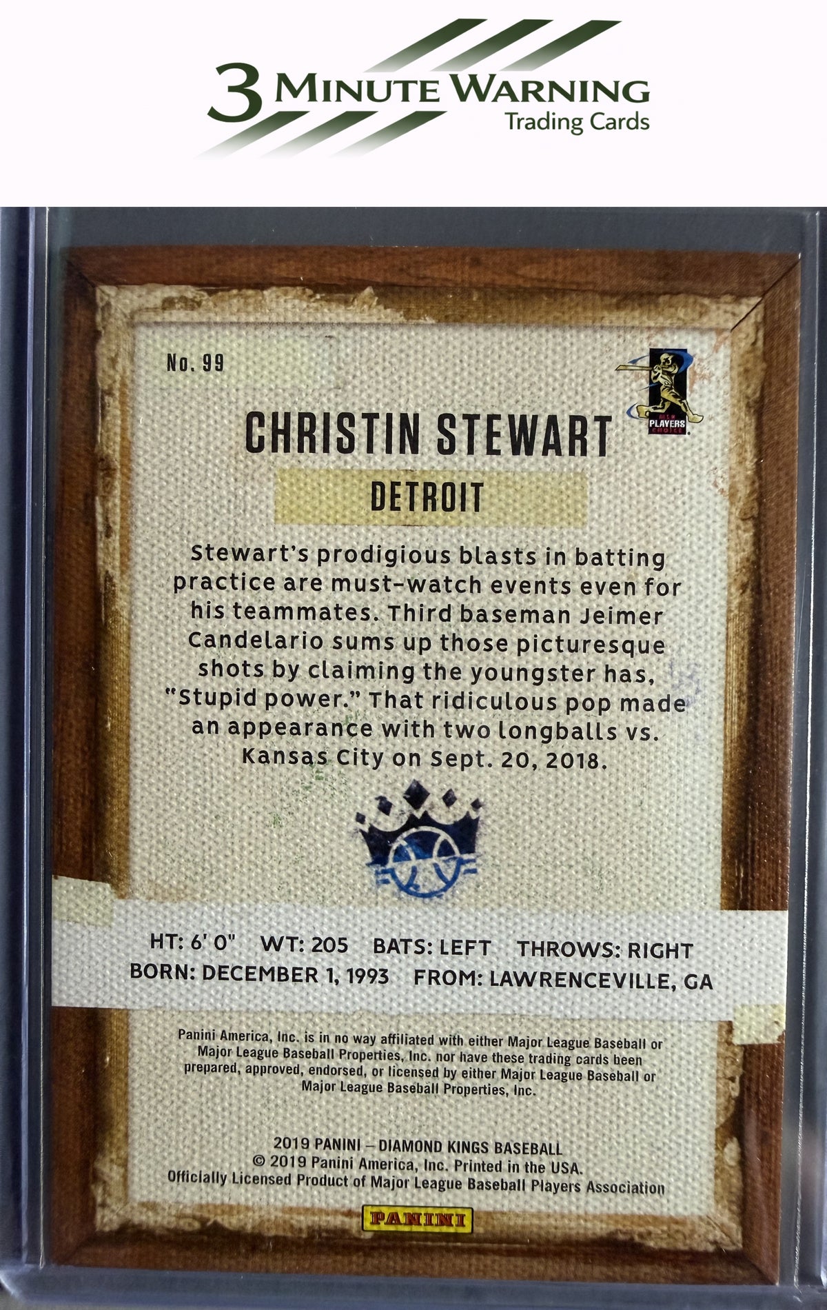 2019 Panini Diamond Kings #99 Christin Stewart