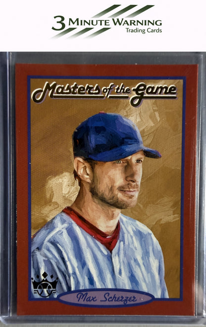 2019 Panini Diamond Kings #MG2 Max Scherzer Masters of the Game
