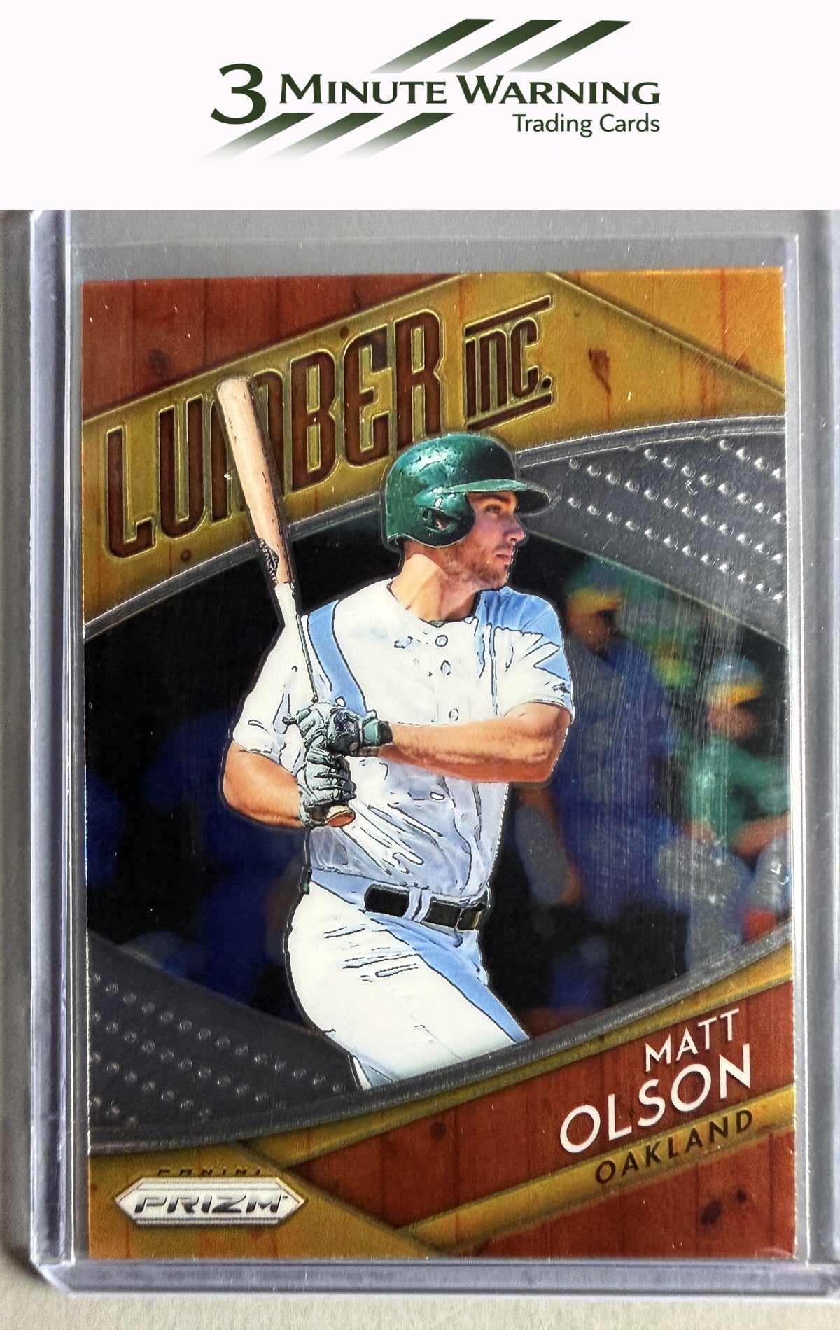 2019 Panini Prizm #LI8 Matt Olson Lumber Inc.