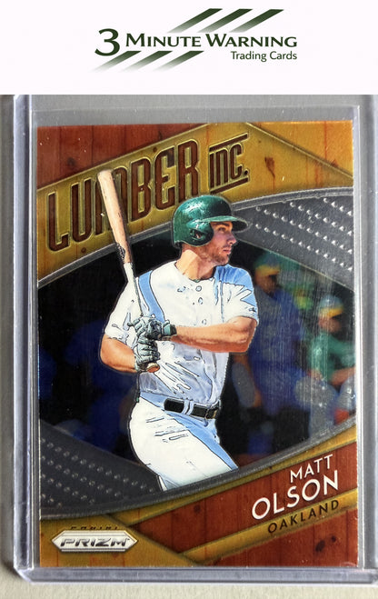 2019 Panini Prizm #LI8 Matt Olson Lumber Inc.