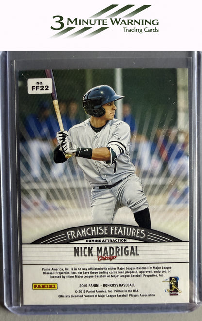 2019 Donruss #FF22 Jose Altuve / Nick Madrigal Franchise Features Pink Fireworks