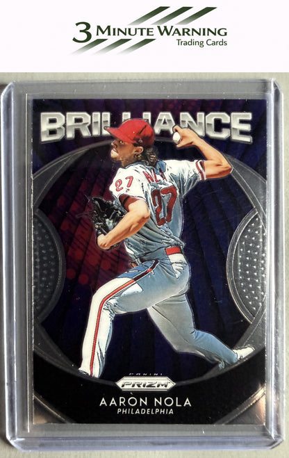 2019 Panini Prizm #B5 Aaron Nola Brilliance