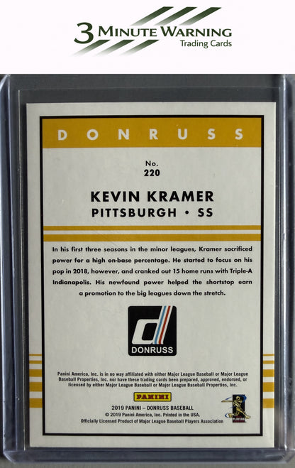 2019 Donruss #220 Kevin Kramer