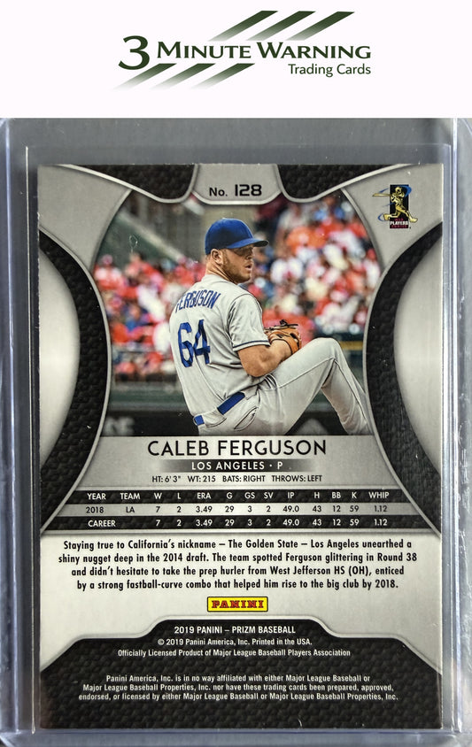 2019 Panini Prizm #128 Caleb Ferguson