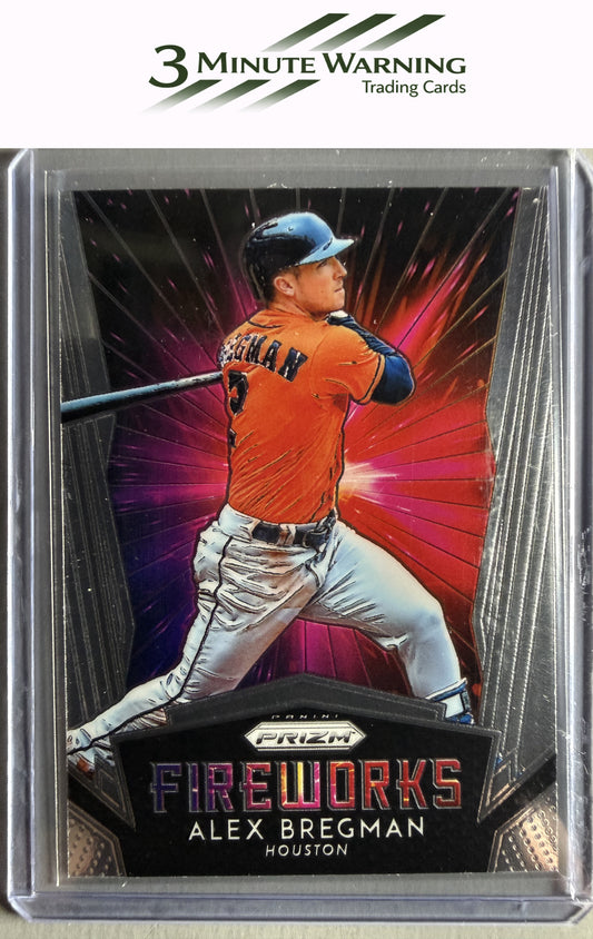 2019 Panini Prizm #F8 Alex Bregman Fireworks
