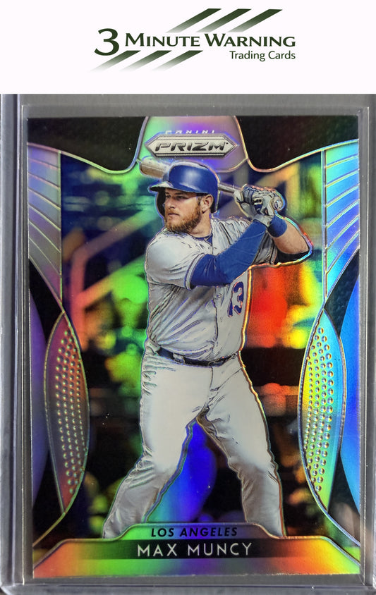 2019 Panini Prizm #218 Max Muncy Silver Prizm