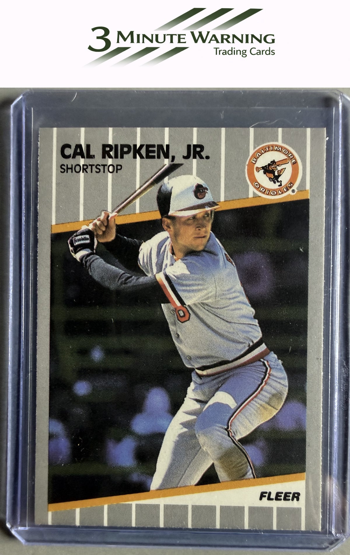 1989 Fleer #617 Cal Ripken, Jr.