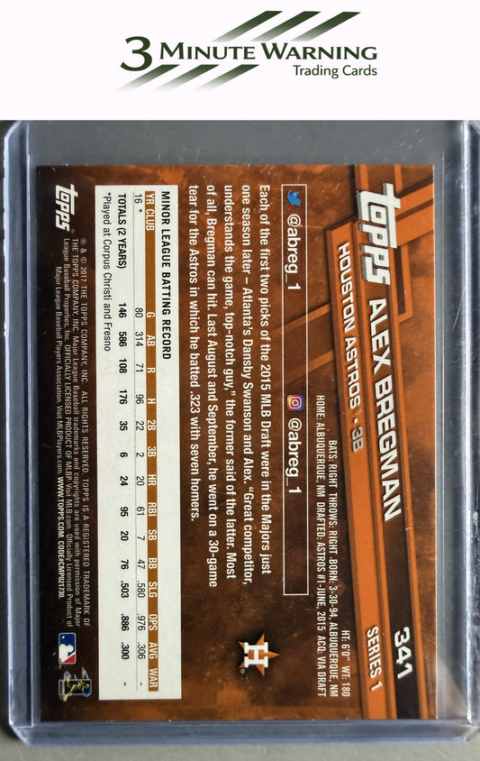 2017 Topps #341 Alex Bregman