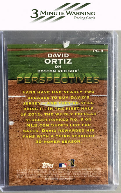 2016 Topps Chrome #PC-8 David Ortiz Perspectives