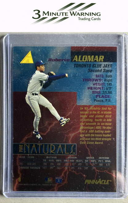 1994 Pinnacle The Naturals #8 Roberto Alomar