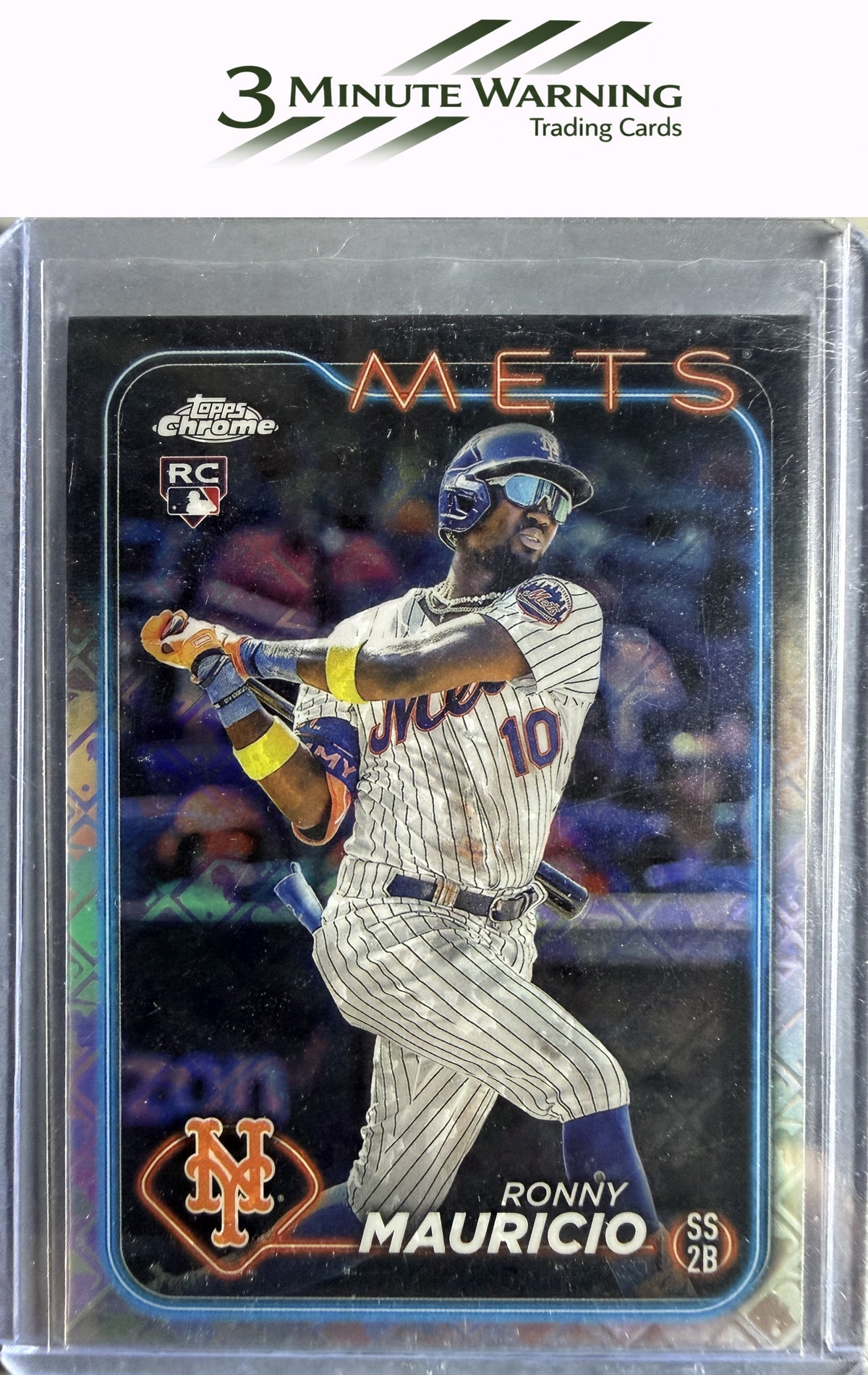 2024 Topps Chrome Logofractor Edition #28 Ronny Mauricio