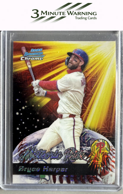 2025 Bowman Chrome #MR-14 Bryce Harper Meteoric Rise