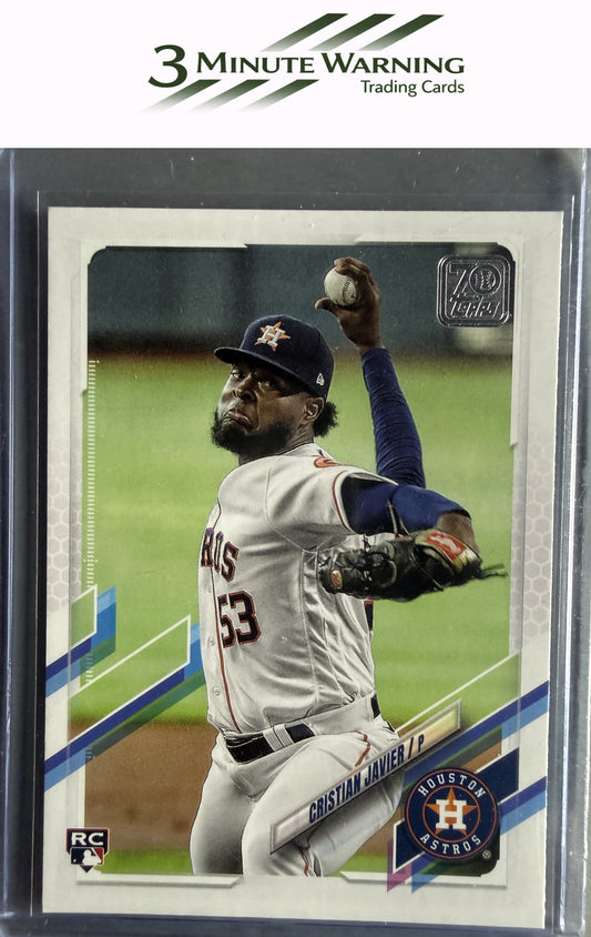 2021 Topps #183a Cristian Javier