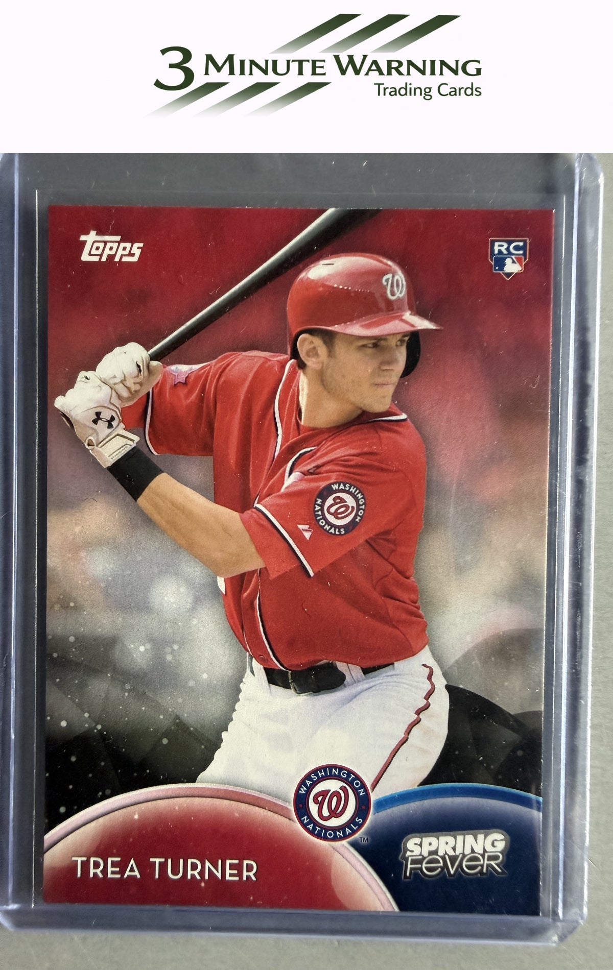 2016 Topps #SF-36 Trea Turner Spring Fever