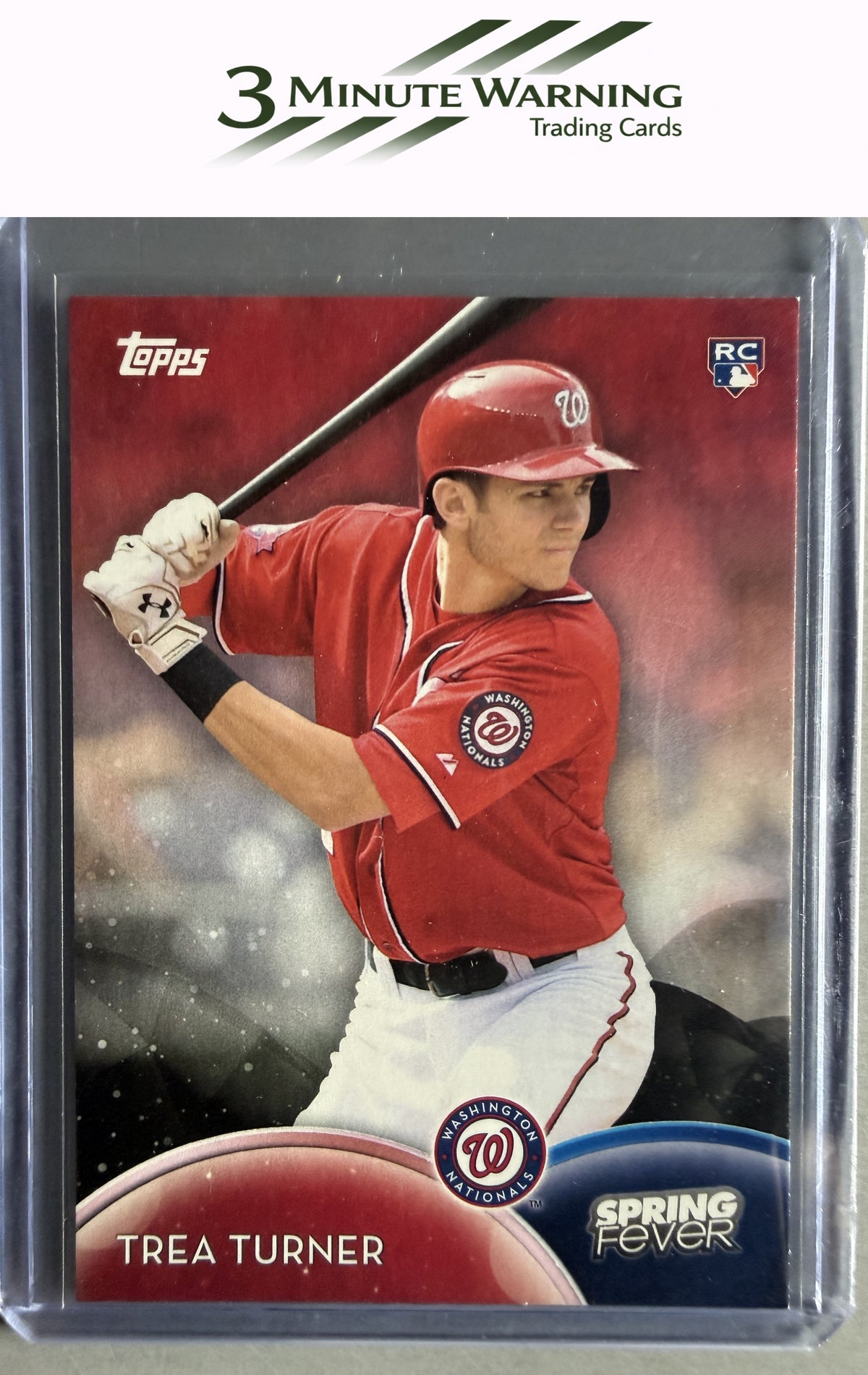 2016 Topps #SF-36 Trea Turner Spring Fever