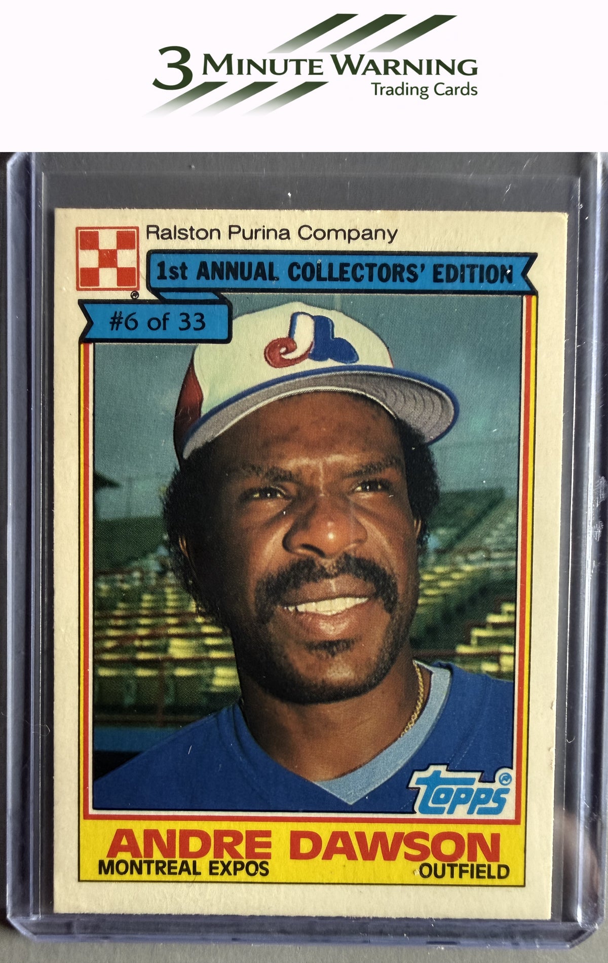 1984 Topps Cereal Series #6 Andre Dawson