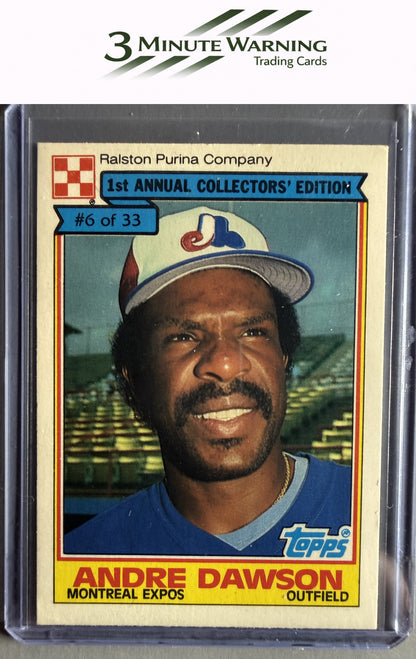 1984 Topps Cereal Series #6 Andre Dawson