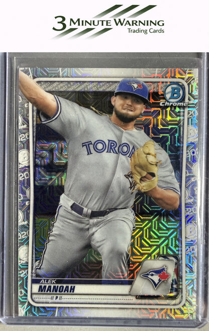 2020 Bowman #BCP-149 Alek Manoah Chrome Prospects Mojo Refractor