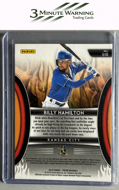 2019 Panini Prizm #S10 Billy Hamilton Scorching