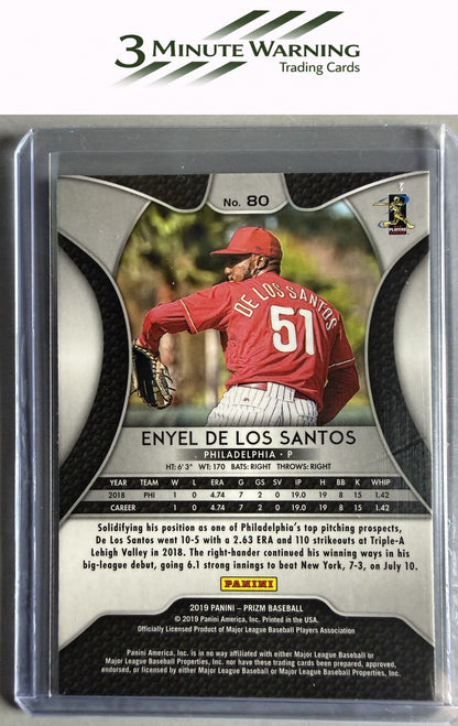 2019 Panini Prizm #80 Enyel De Los Santos