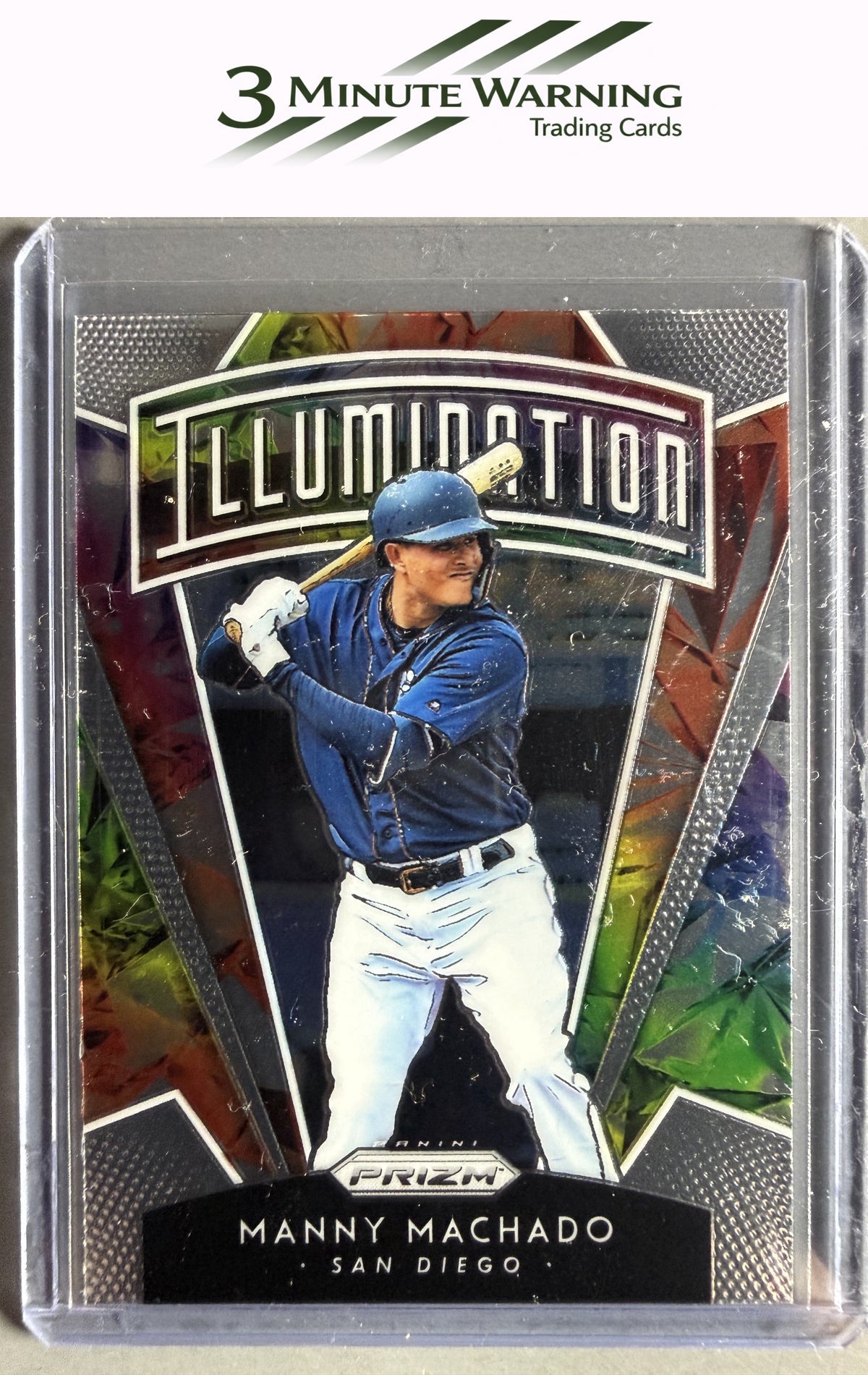 2019 Panini Prizm #I-4 Manny Machado Illumination