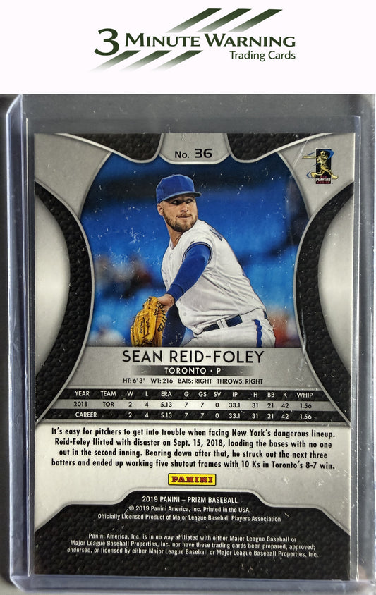 2019 Panini Prizm #36 Sean Reid-Foley
