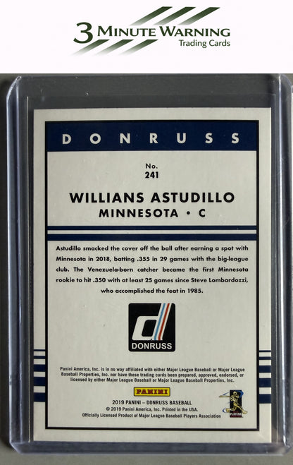 2019 Donruss #241 Willians Astudillo