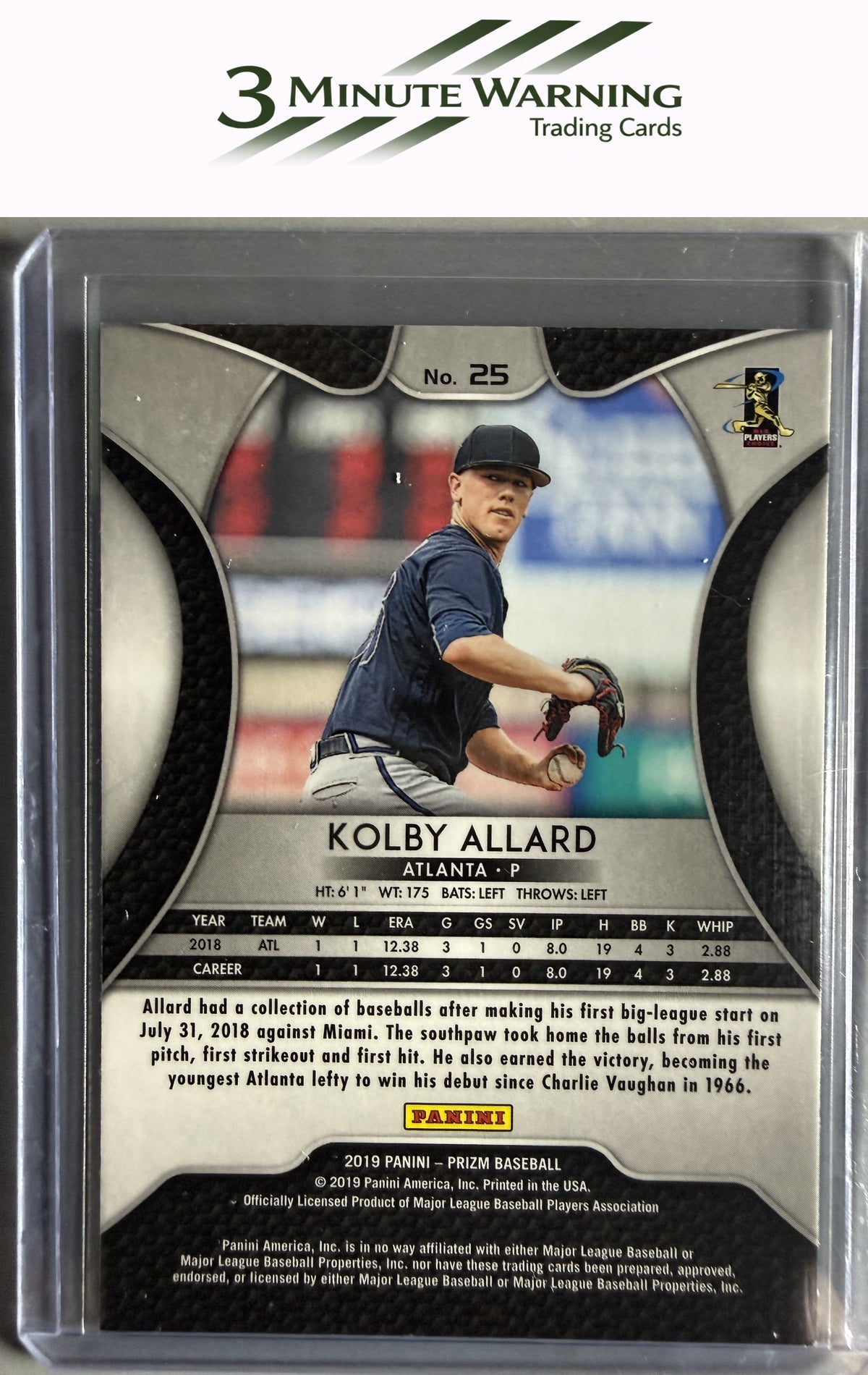 2019 Panini Prizm #25 Kolby Allard