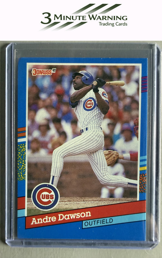 1991 Donruss #129b Andre Dawson