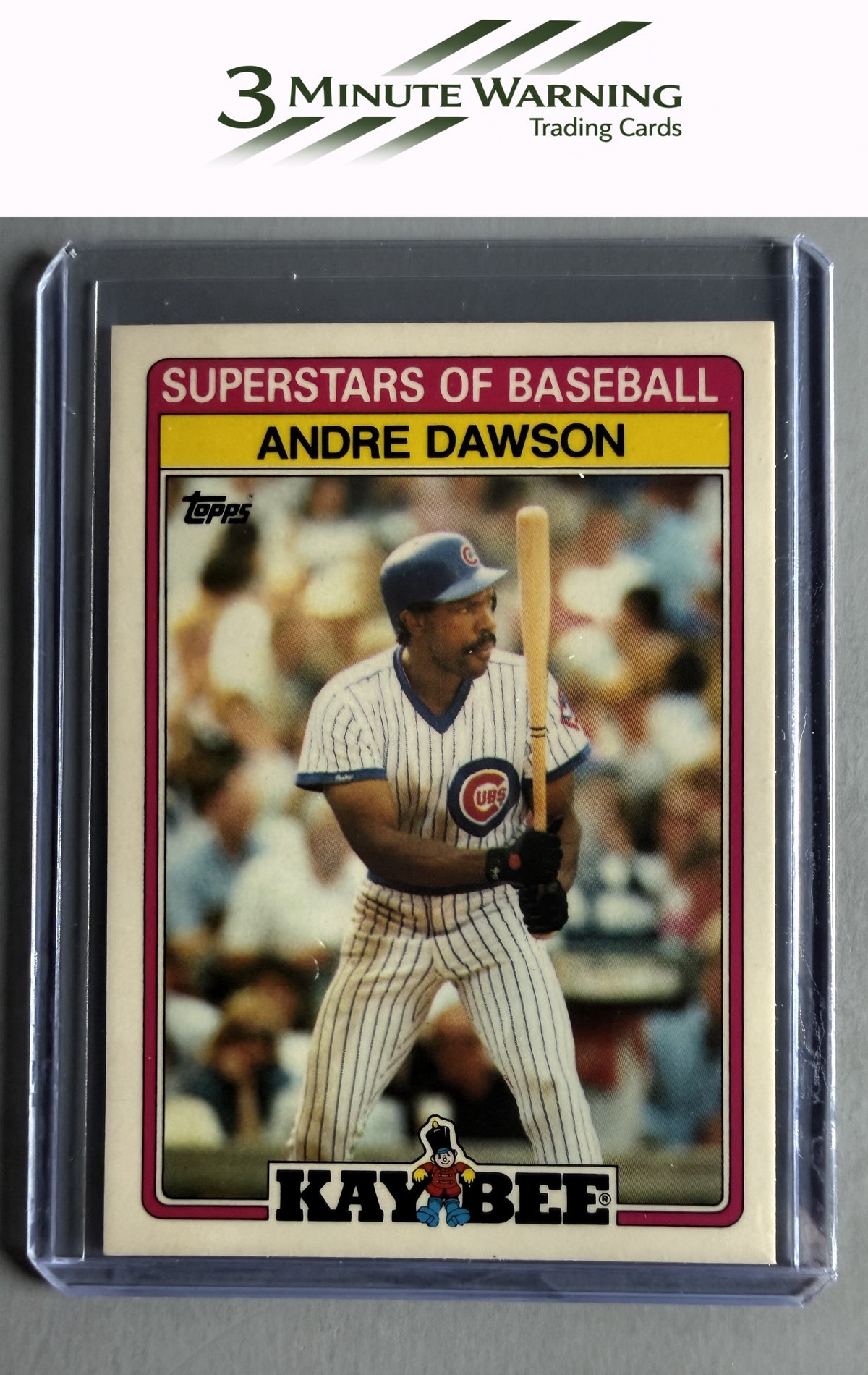 1989 Topps Kay-Bee Superstars of Baseball #9 Andre Dawson