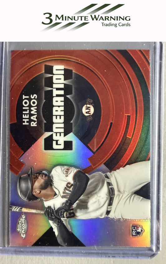 2022 Topps Chrome Update #GNC-18 Heliot Ramos Generation Now Chrome